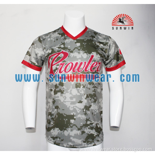wholesale custom baseball jersey style shirts